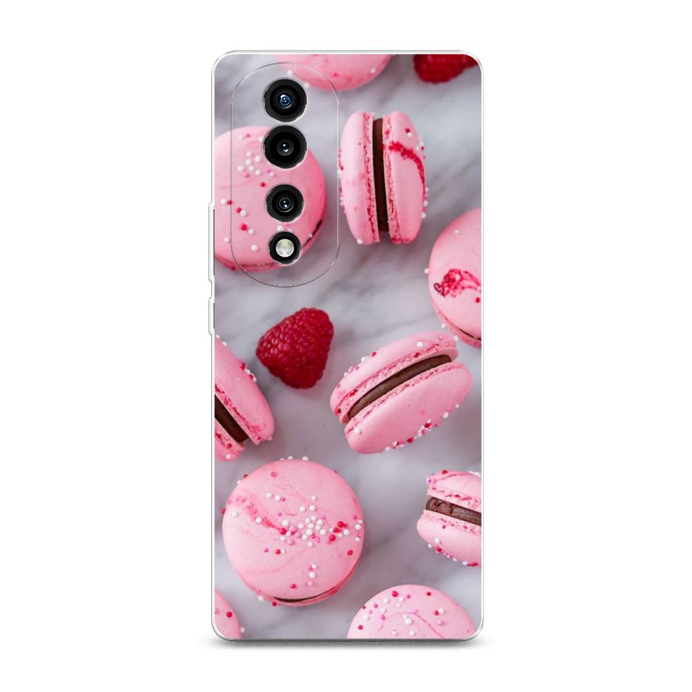 

Силиконовый чехол "Макарони с малиной" на Honor 70 Pro, 6108350-10