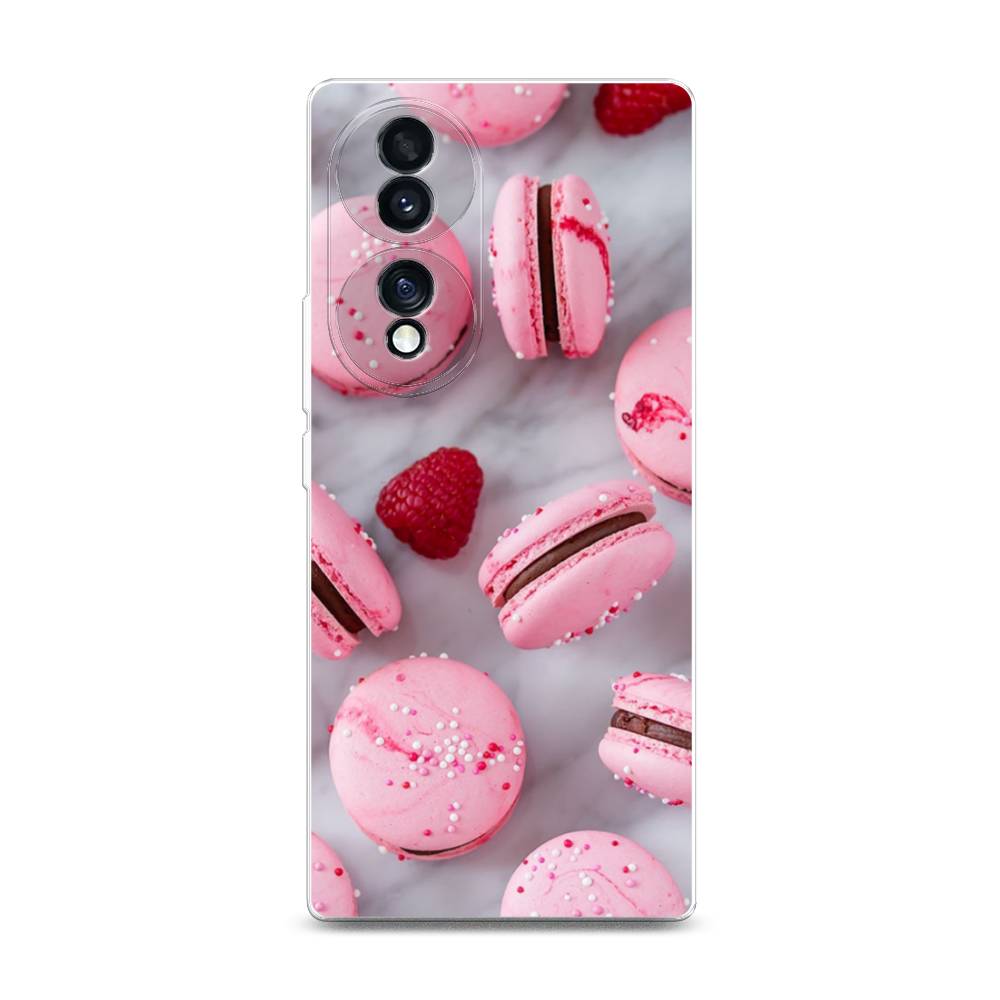 

Чехол Awog на Honor 70 "Макарони с малиной", Разноцветный, 6108250-10