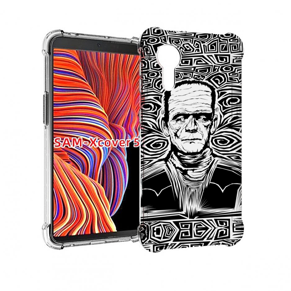 

Чехол MyPads франкенштейн черно белый для Samsung Galaxy Xcover 5, Прозрачный, Tocco