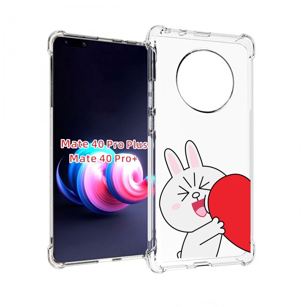 Чехол MyPads абстрация связанные руки для Huawei Mate 40 Pro+ Plus