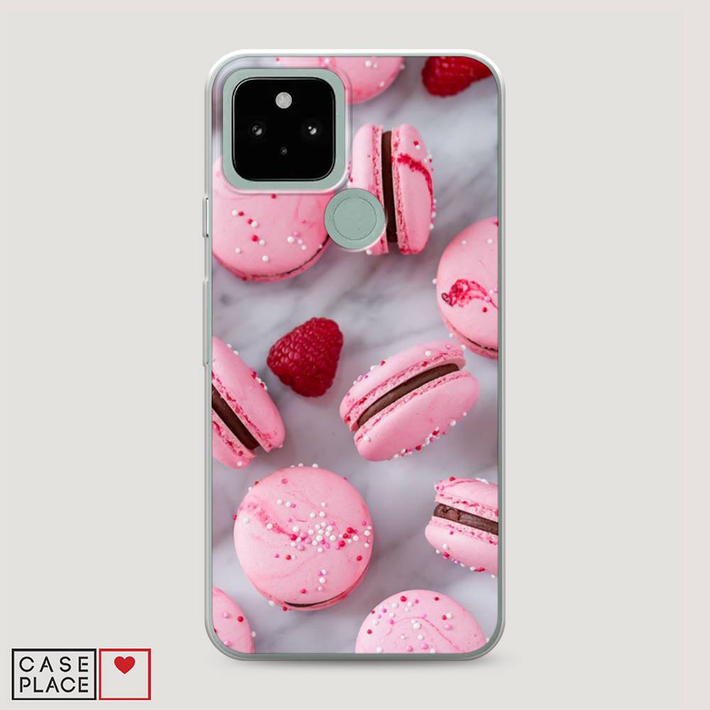 

Чехол Awog на Google Pixel 5 "Макарони с малиной", Разноцветный, 270750-10