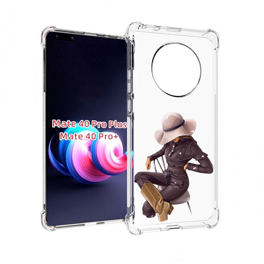 

Чехол на Xiaomi Redmi Note 12 Pro Plus "Девушка в черном купальнике", Прозрачный, Tocco