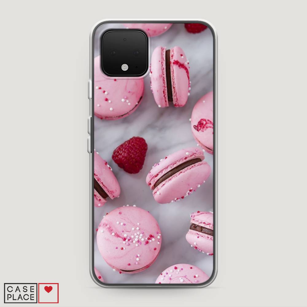 

Чехол Awog на Google Pixel 4 "Макарони с малиной", Разноцветный, 270250-10