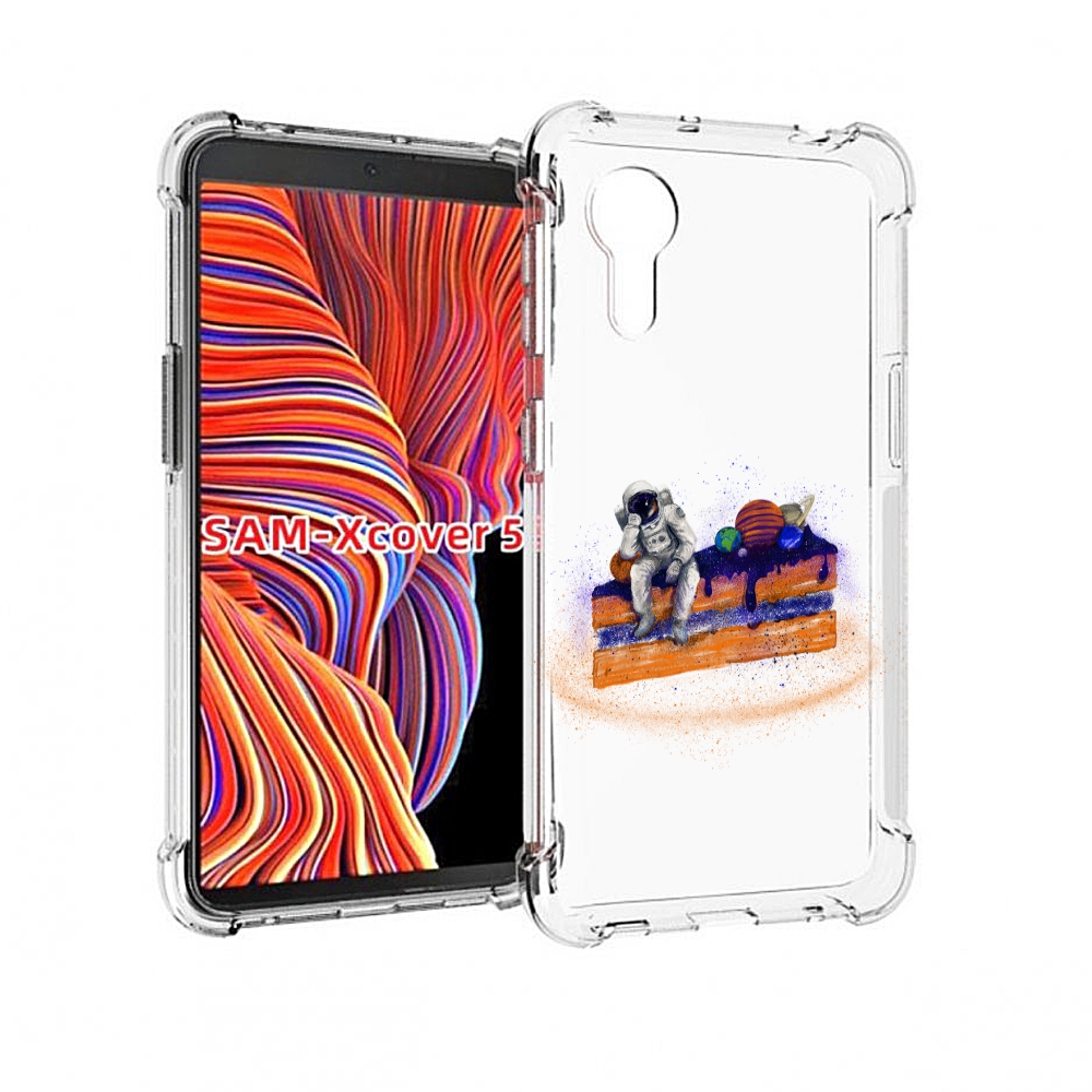 

Чехол MyPads торт с планетами для Samsung Galaxy Xcover 5, Прозрачный, Tocco