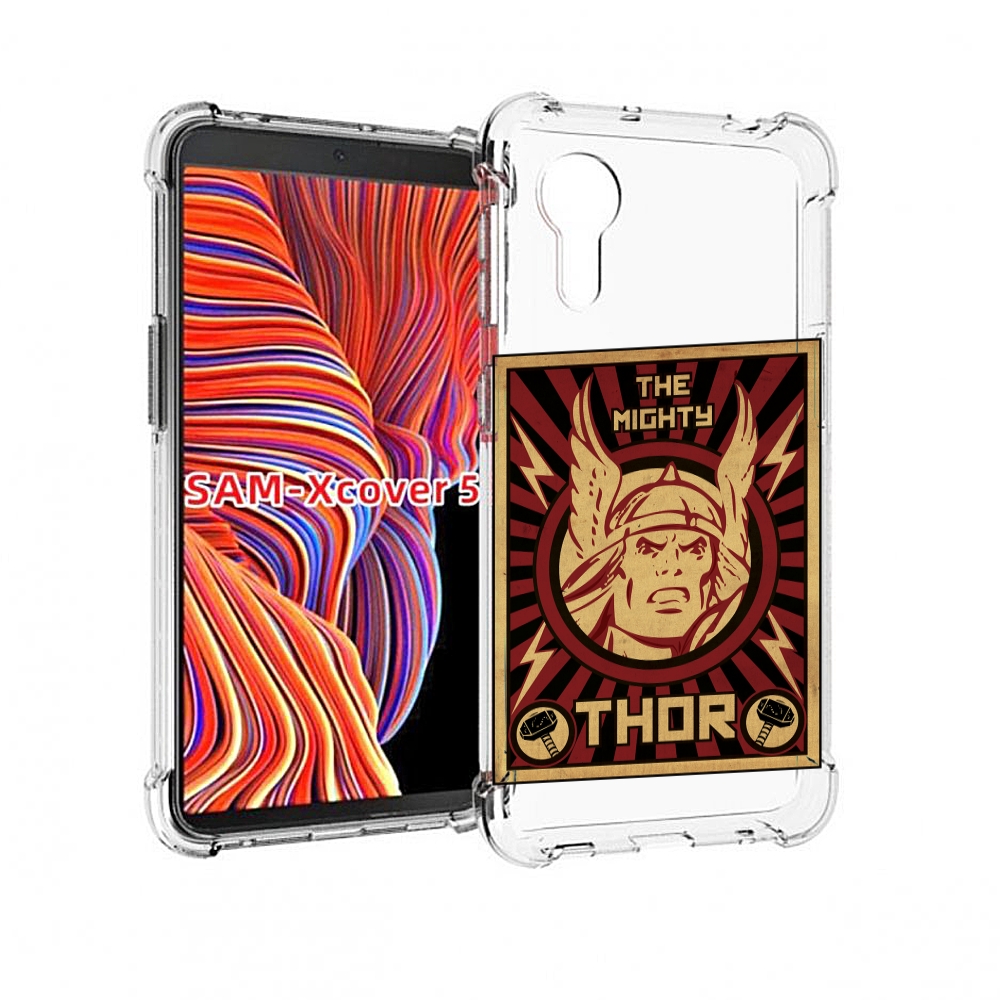 

Чехол MyPads тор лицо для Samsung Galaxy Xcover 5, Прозрачный, Tocco