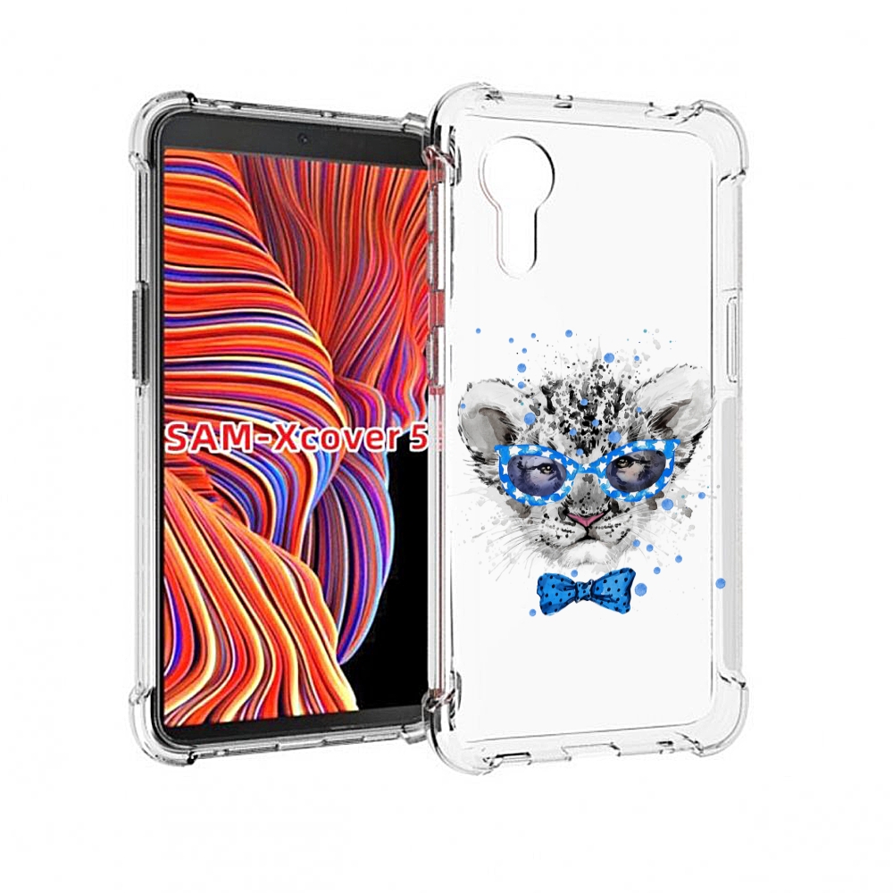 

Чехол MyPads тигренок с бабочкой для Samsung Galaxy Xcover 5, Прозрачный, Tocco