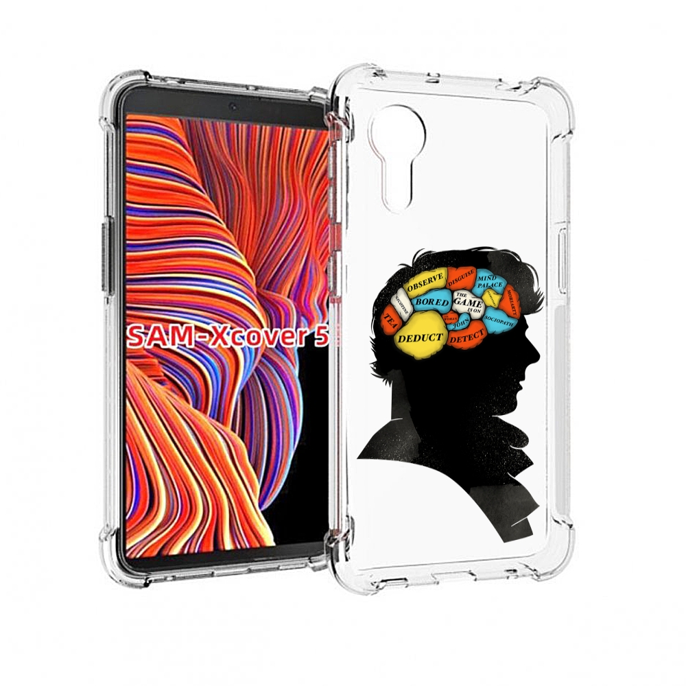 

Чехол MyPads темный рисунок для Samsung Galaxy Xcover 5, Прозрачный, Tocco