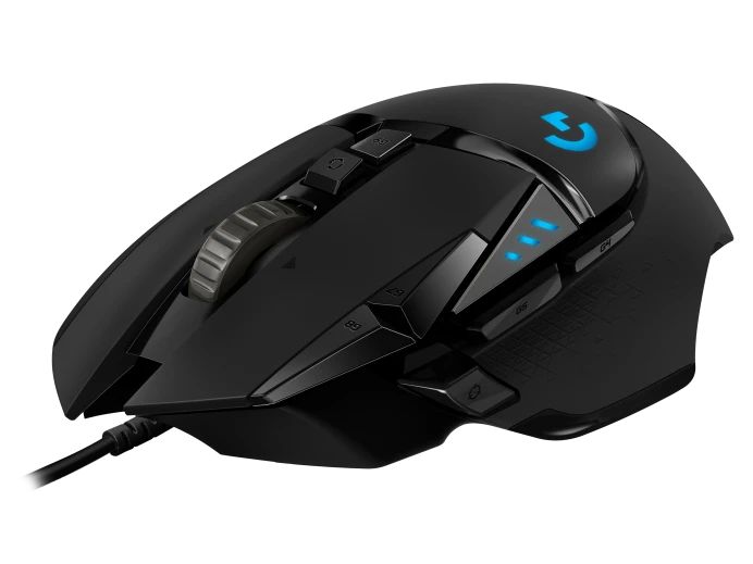 

Проводная игровая мышь Logitech G502 RGB Tunable HERO черная