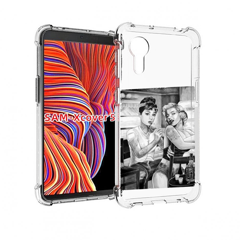 

Чехол MyPads тату мастер для Samsung Galaxy Xcover 5, Прозрачный, Tocco