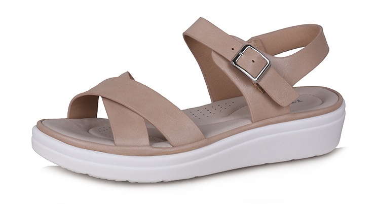 

Сандалии женские T.Taccardi LL24SS-31 бежевые 40 RU, Бежевый, LL24SS-31