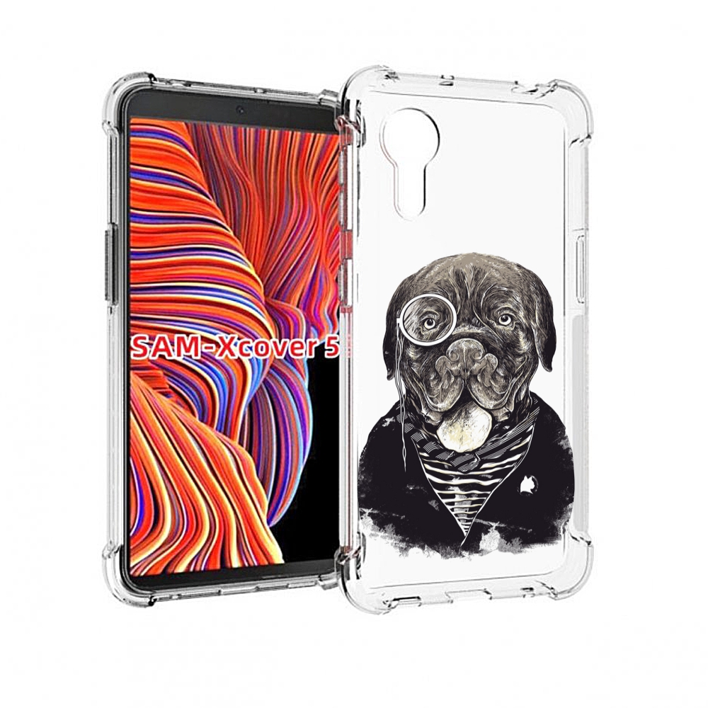 

Чехол MyPads солидный песик для Samsung Galaxy Xcover 5, Прозрачный, Tocco