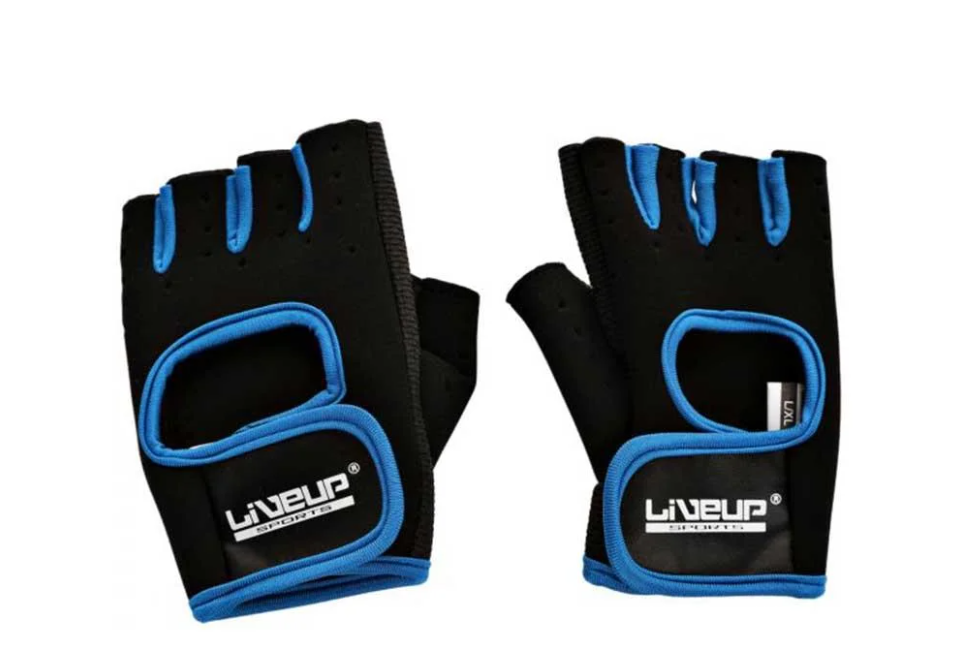 Перчатки тяжелоатлетические LiveUp LS3077, размер S/M