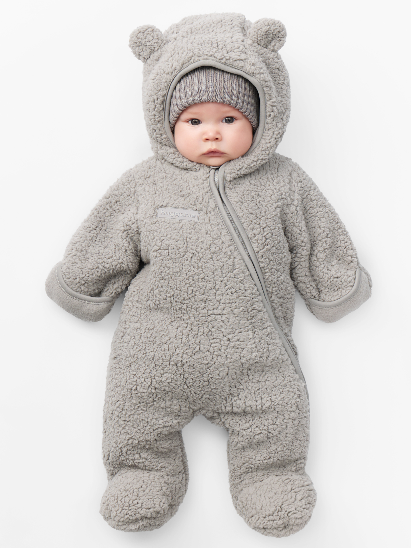 

Комбинезон детский Happy Baby 89055, grey, 68, Серый, 89055