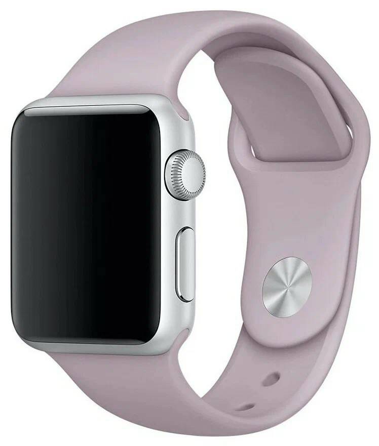 Спортивный ремешок Guardi Sport Band для Apple Watch 42/44 мм лавандовый (Lavender)