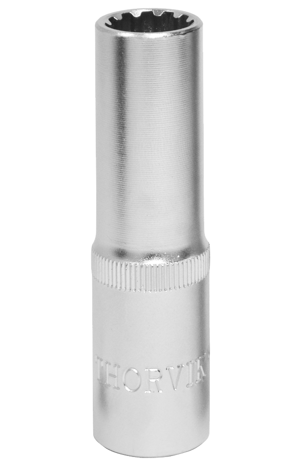

Головка инструментальная <<THORVIK MP01222>> SPLINE 22мм,1/2,для 8видов крепежа