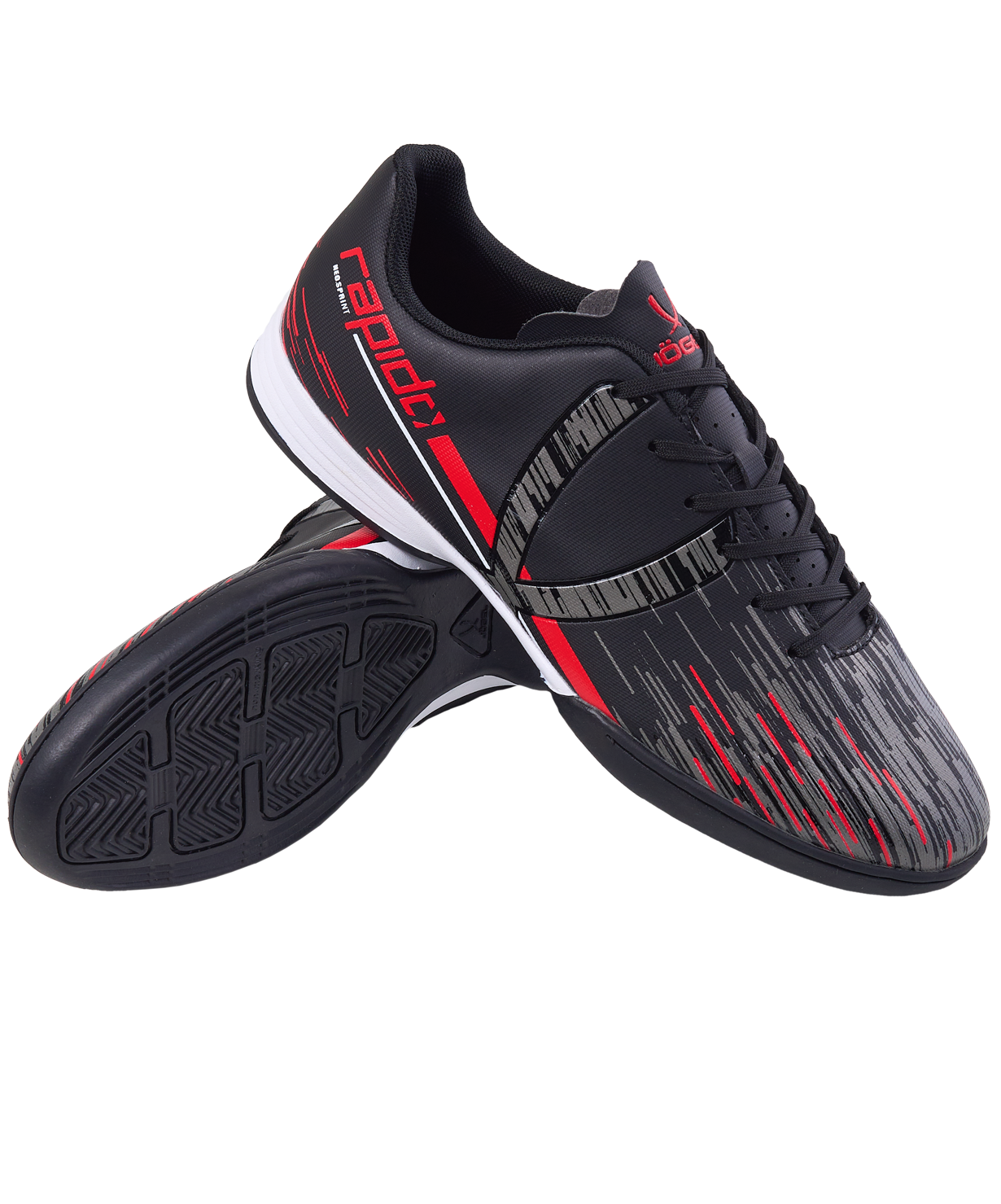 

Бутсы зальные Jogel Rapido In Black/grey (45), Черный;серый