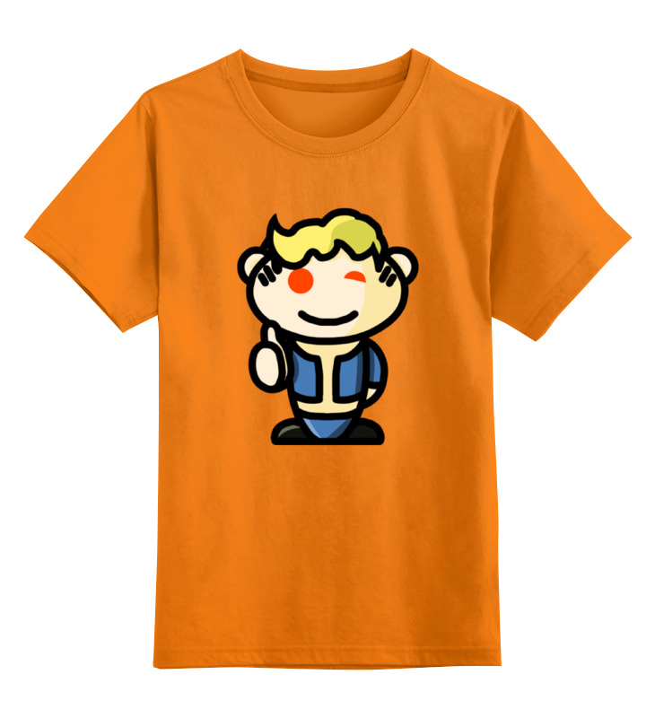 

Детская футболка Printio Fallout цв.оранжевый р.128, 0000000779130