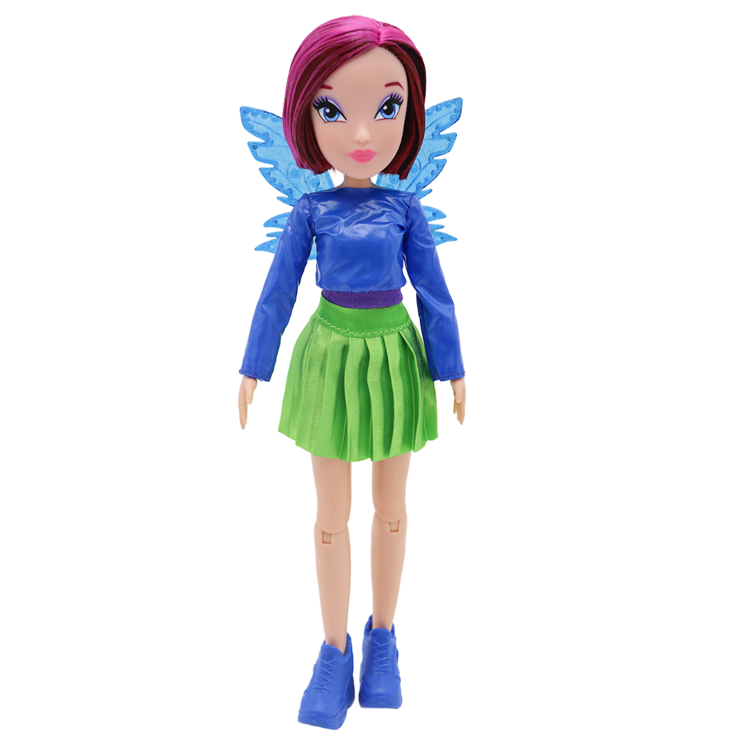 Кукла шарнирная Winx Club Модная Текна с крыльями, 24 см, IW01242106 кукла winx club городская магия 2 stella