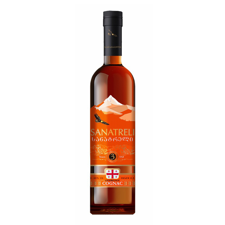 

Коньяк Sanatreli 3 года 40% 0,5 л