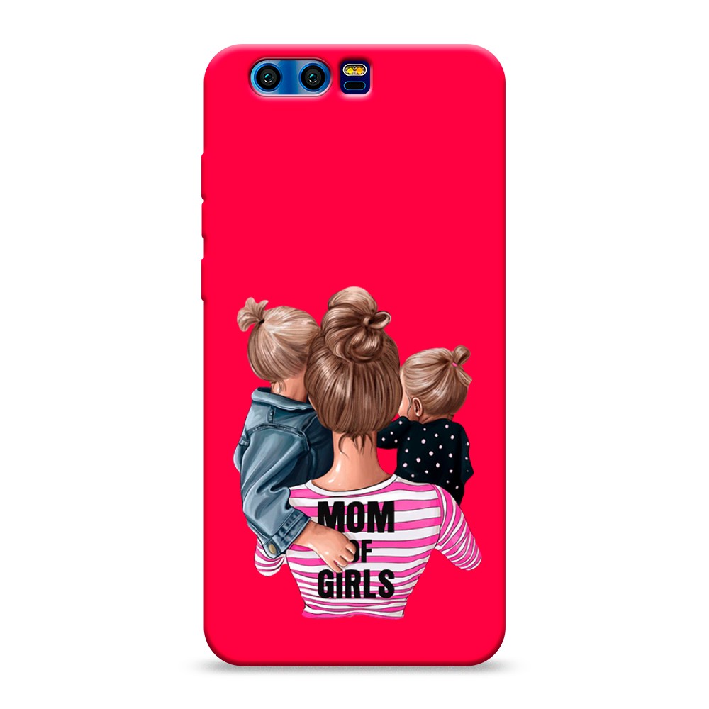 

Чехол Awog на Honor 9 "Mom of Girls", Разноцветный, 62453-1