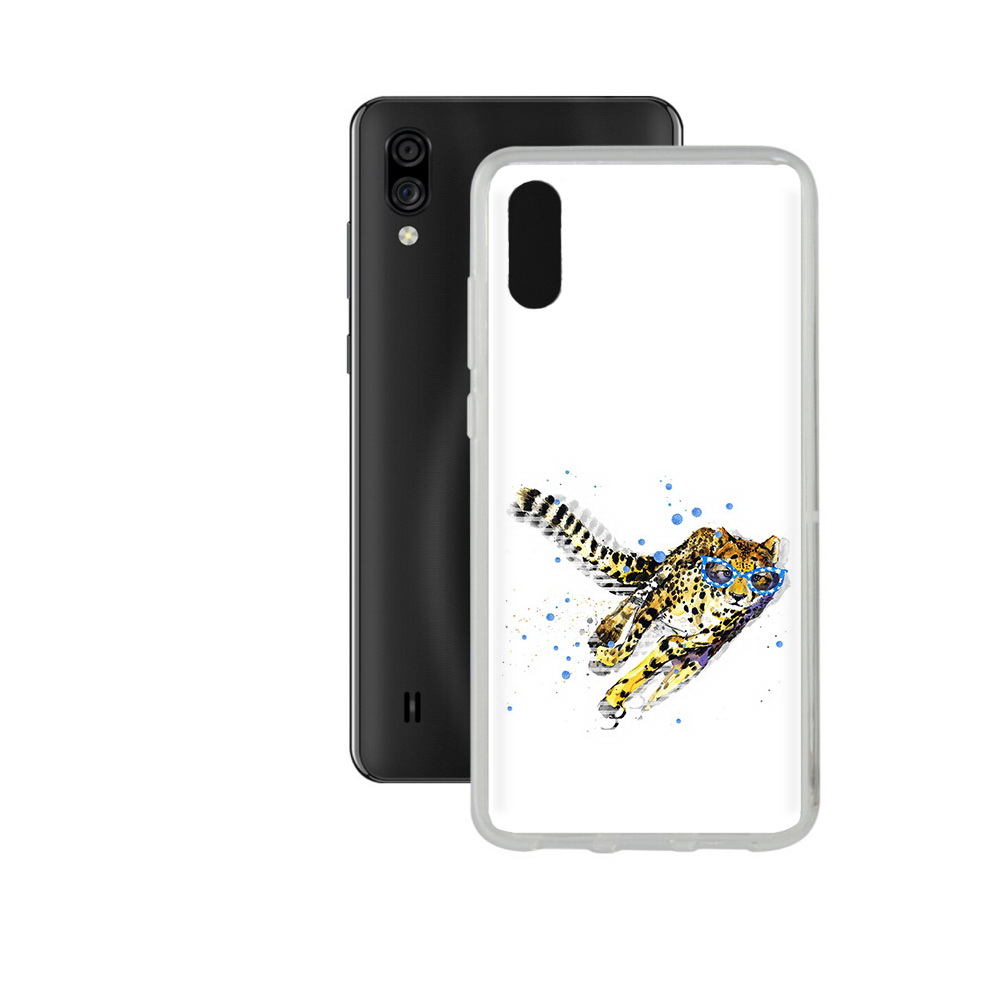 

Чехол MyPads Tocco для ZTE Blade A5 (2020) гепард в очках (PT226944.454.287), Прозрачный, Tocco