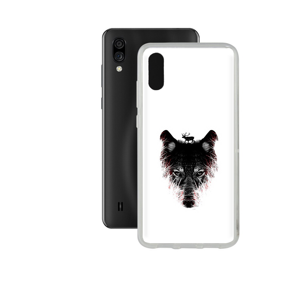 

Чехол MyPads Tocco для ZTE Blade A5 (2020) волк в траве (PT226944.454.267), Прозрачный, Tocco