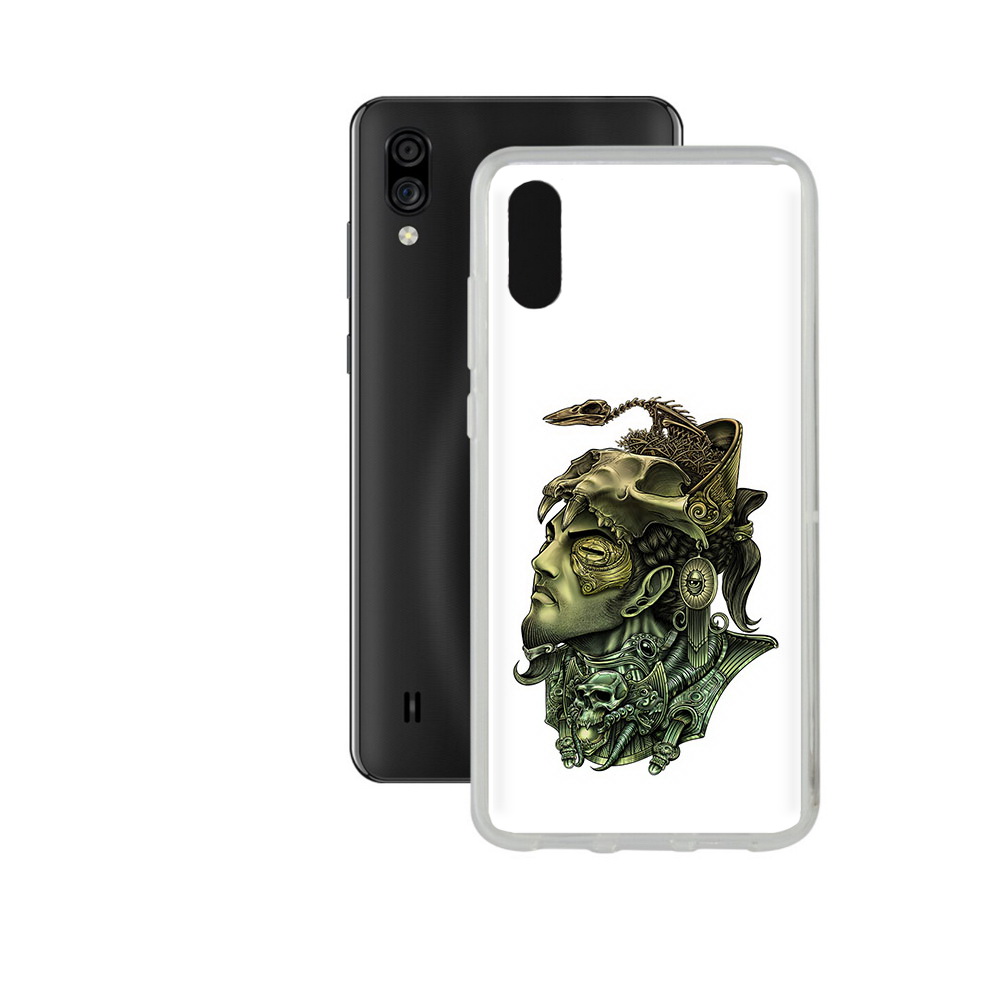 

Чехол MyPads Tocco для ZTE Blade A5 (2020) бронзовый воин (PT226944.454.248), Прозрачный, Tocco