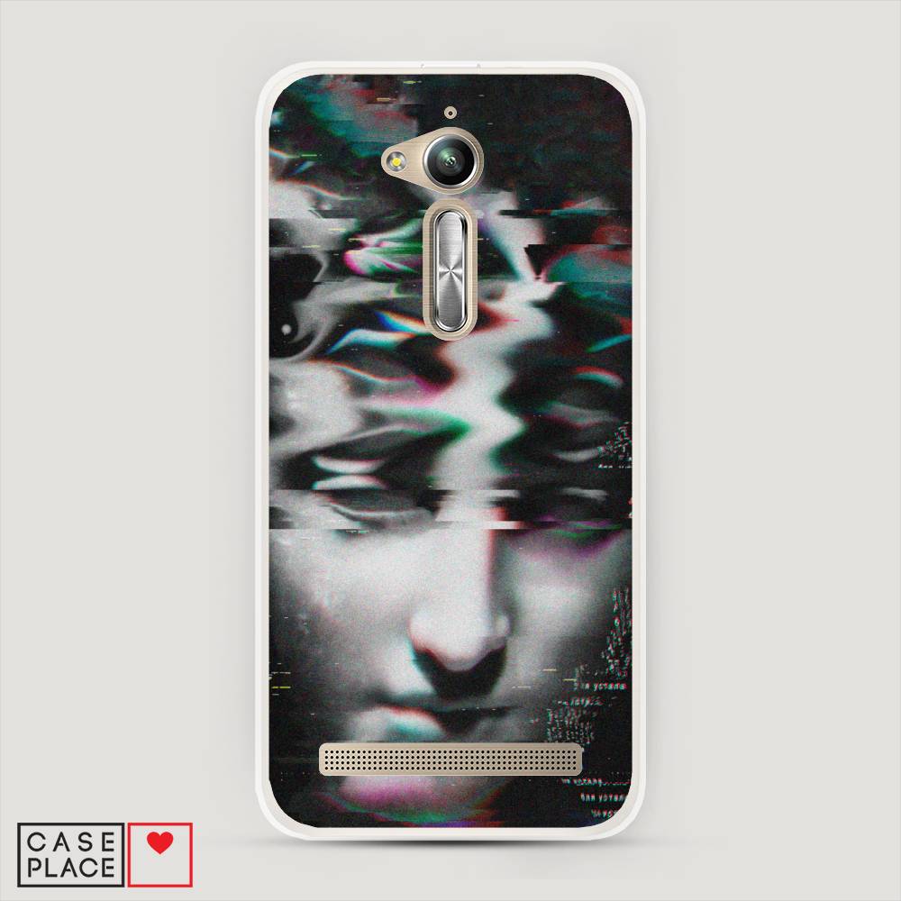 

Чехол Awog на Asus Zenfone Go ZB500KG "Glitch Art", Серый, 41750-9