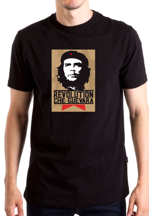 

Футболка унисекс NoBrand Che Revolution черная XL, Черный, Che Revolution