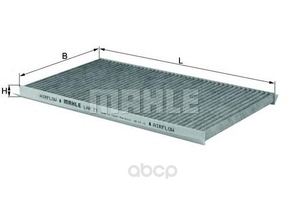 

Фильтр воздушный салона Mahle LAK21