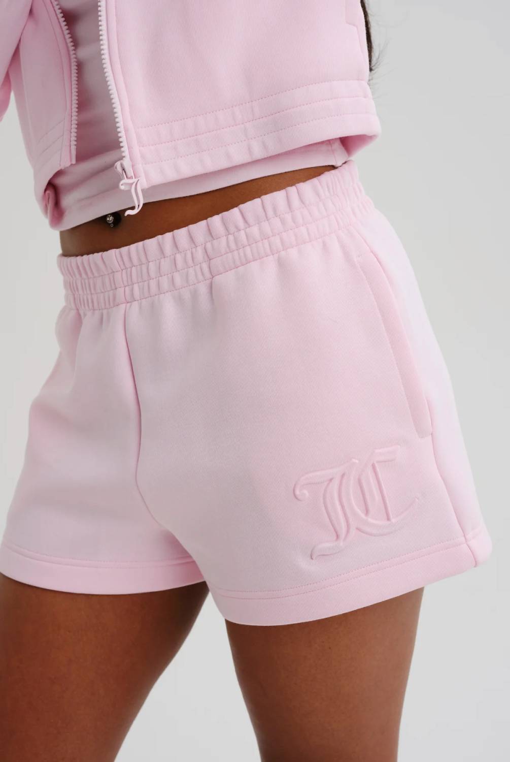 Трикотажные шорты женские Juicy Couture JCSHS123409 розовые 48 RU