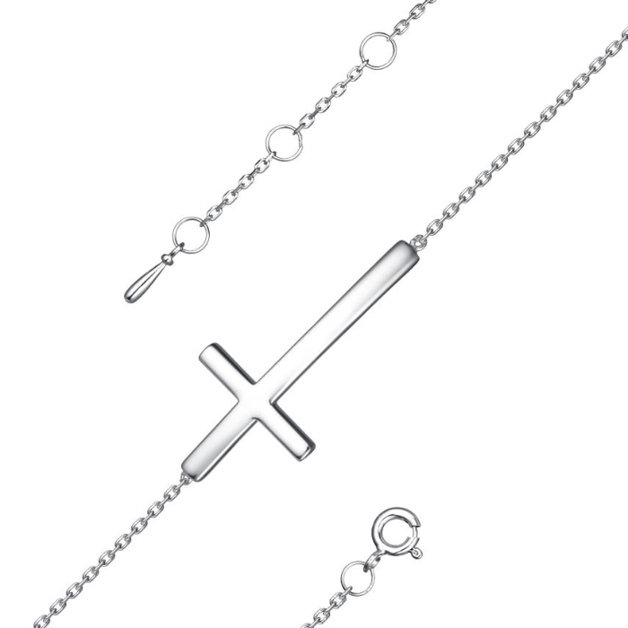 

Браслет из серебра р. 17 Golden Eagle 05-3691/0000-00, 05-3691/0000-00