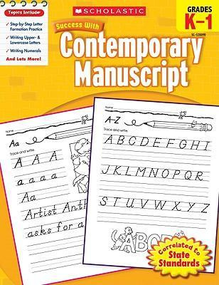 

Книга Scholastic Success with Contemporary Manuscript, Grades K-1