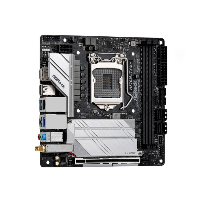 фото Материнская плата asrock h570m-itx/ac