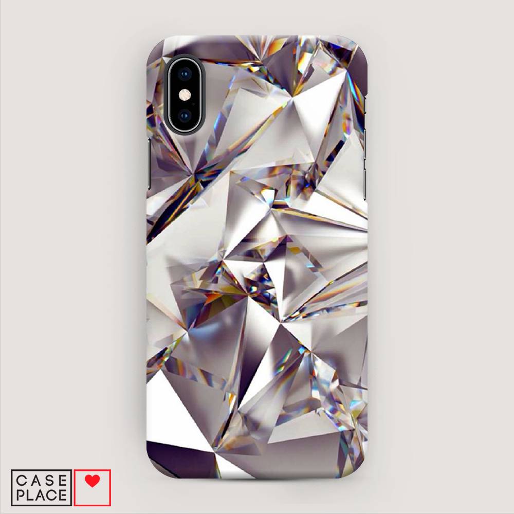 

Пластиковый чехол "Бриллианты" на Apple iPhone X (10), 11020-5