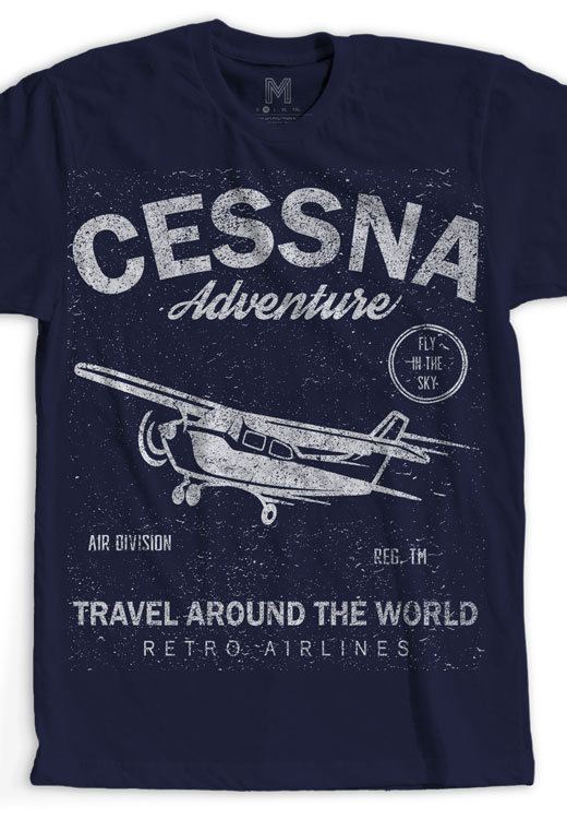 

Футболка унисекс NoBrand Cessna черная L, Черный, Cessna