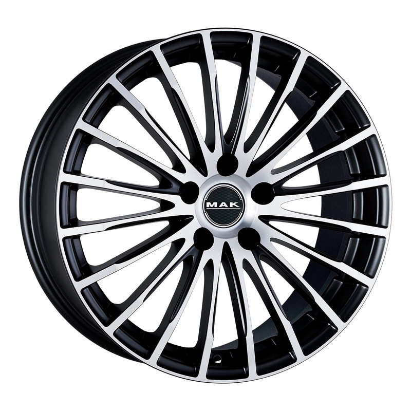 

Колесный диск MAK Fatale 7,5x17 5x114,3 D76.0 ET40 цвет Ice Black