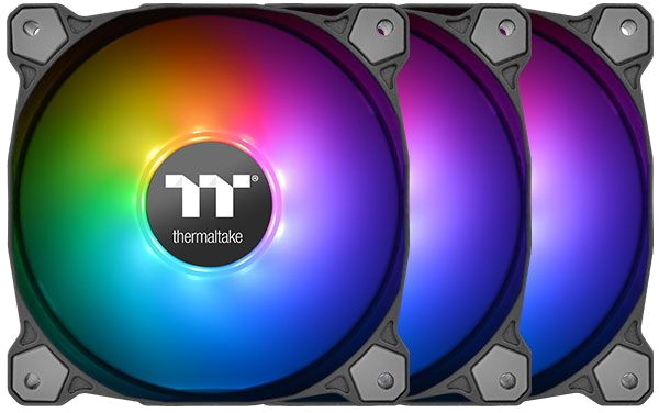 

Корпусной вентилятор Thermaltake Riing Quad 14 RGB Black 3-pack (CL-F089-PL14SW-A)