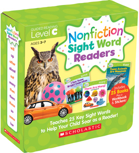 

Nonfiction Sight Word Readers Parent Pack: Level C (25 books)