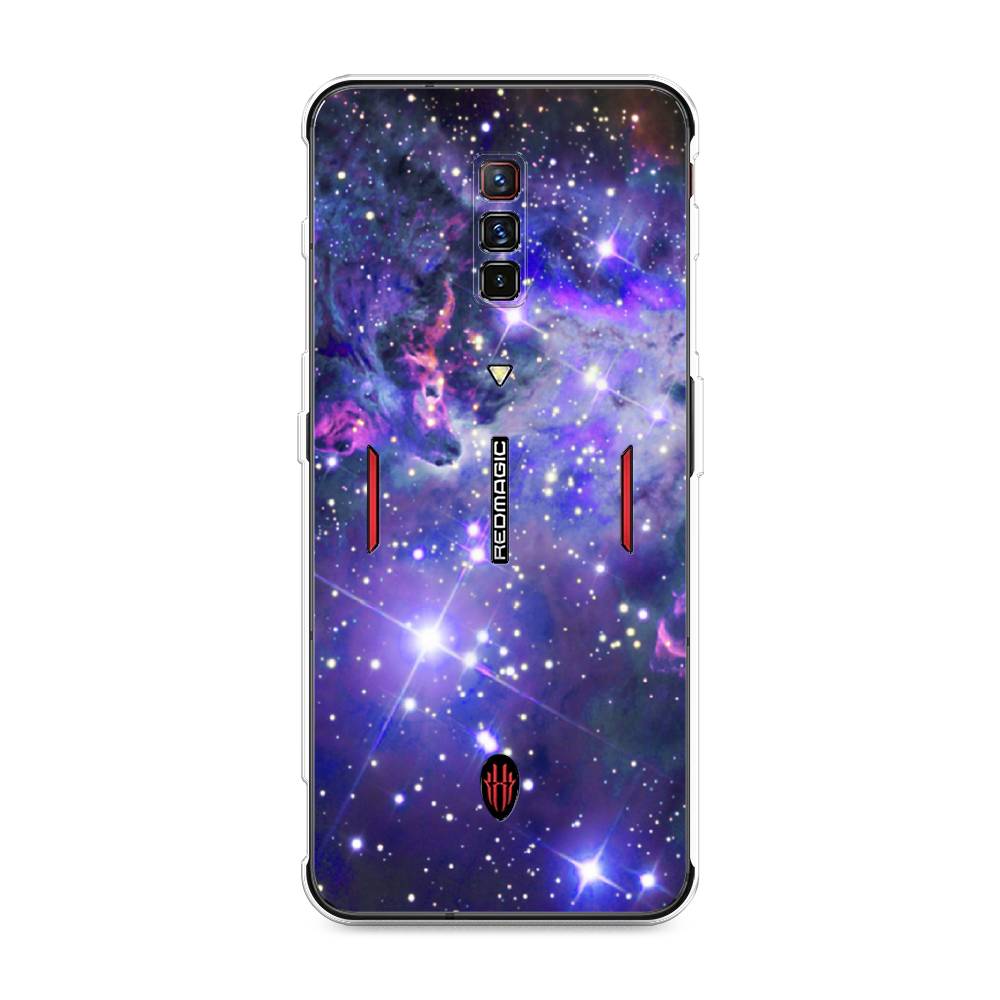 

Чехол Awog на ZTE Nubia Red Magic 6 / ЗТЕ Нубиа Ред Мэджик 6 "Яркая галактика", Разноцветный, 135150-4