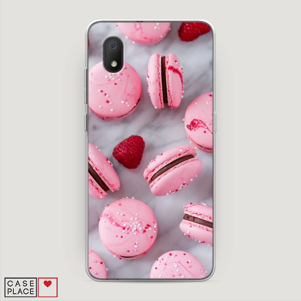 

Чехол Awog на Alcatel 1B (2020) 5002D / Алкатель 1B (2020) 5002D "Макарони с малиной", 171150-10