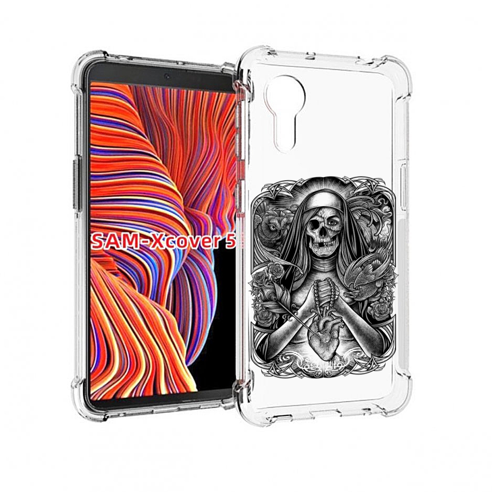 

Чехол MyPads скелет с сердцем для Samsung Galaxy Xcover 5, Прозрачный, Tocco