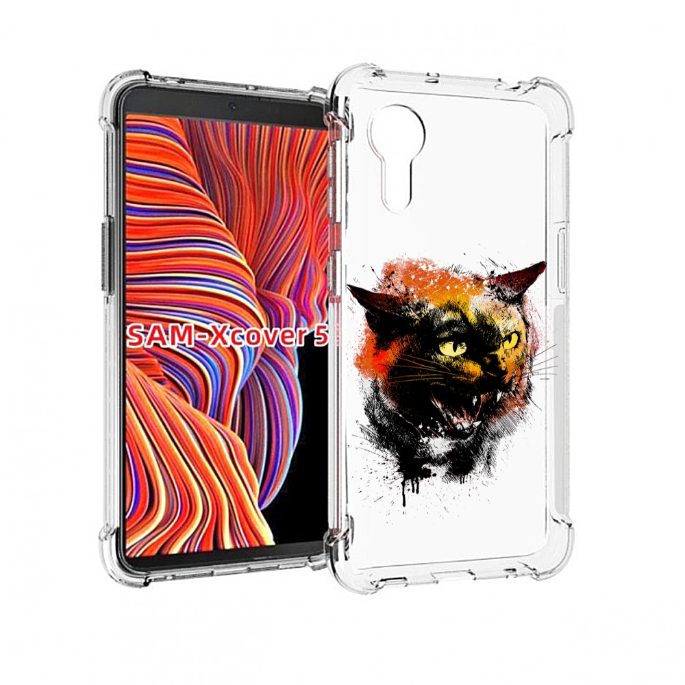 

Чехол MyPads сиамский кот для Samsung Galaxy Xcover 5, Прозрачный, Tocco