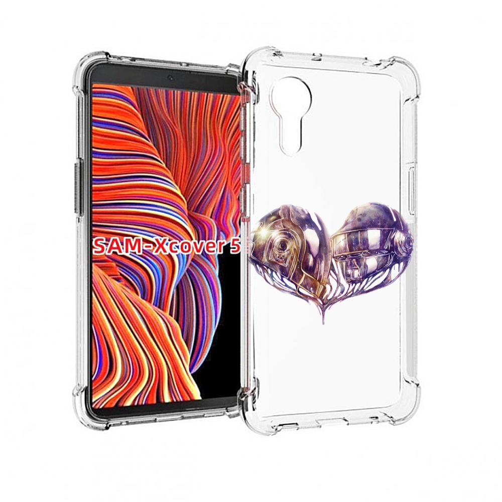 

Чехол MyPads сердце абстракция для Samsung Galaxy Xcover 5, Прозрачный, Tocco