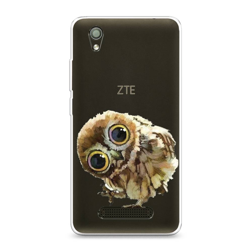

Чехол Awog на ZTE Blade X3 / ЗТЕ Блэйд X3 "Любопытный совенок", Разноцветный, 130650-1