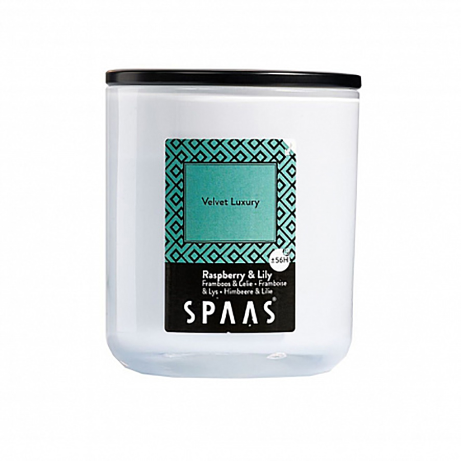 

Свеча ароматическая в стакане Spaas Малина-Лилия, 10,5x9,5 см, Стокмарт-Свечи1-3