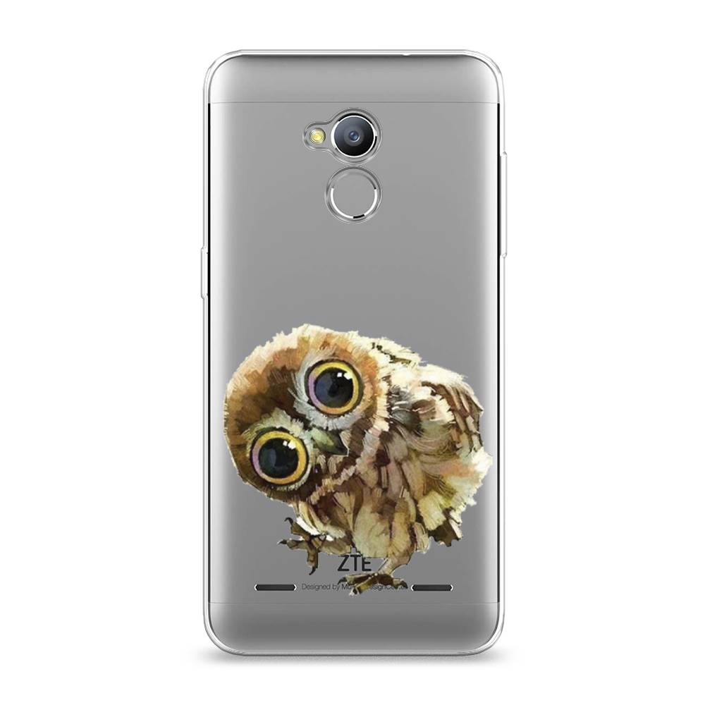 

Чехол Awog на ZTE Blade V7 Lite / ЗТЕ Блэйд V7 Lite "Любопытный совенок", 130450-1