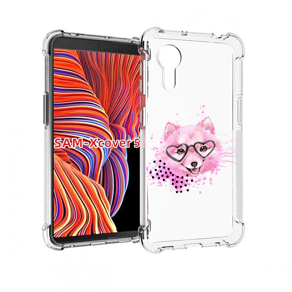 

Чехол MyPads розовый волченок для Samsung Galaxy Xcover 5, Прозрачный, Tocco