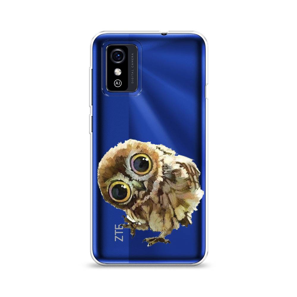 

Чехол Awog на ZTE Blade L9 / ЗТЕ Блэйд L9 "Любопытный совенок", Разноцветный, 135250-1