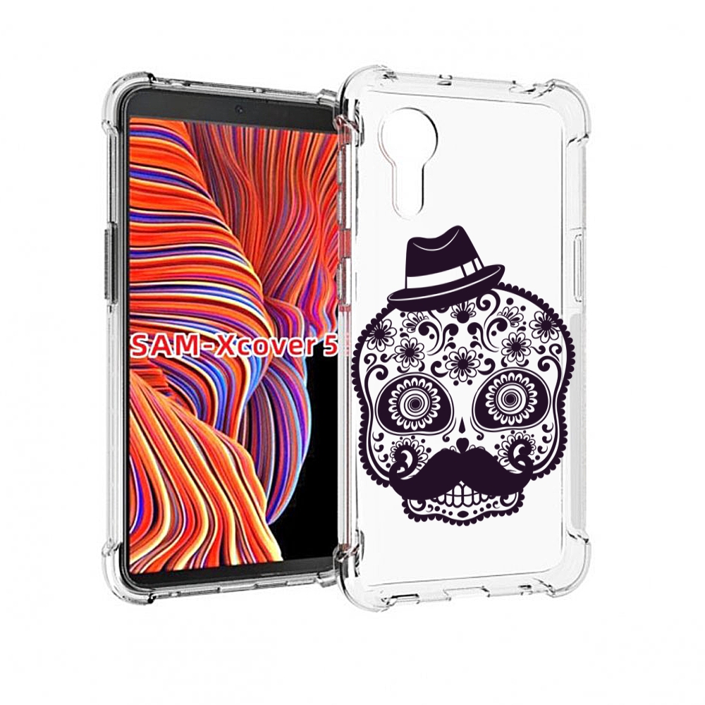 

Чехол MyPads разрисованный скелет для Samsung Galaxy Xcover 5, Прозрачный, Tocco